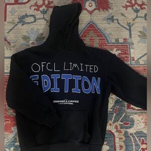 Oversized Black hoodie Slightly used, Like new